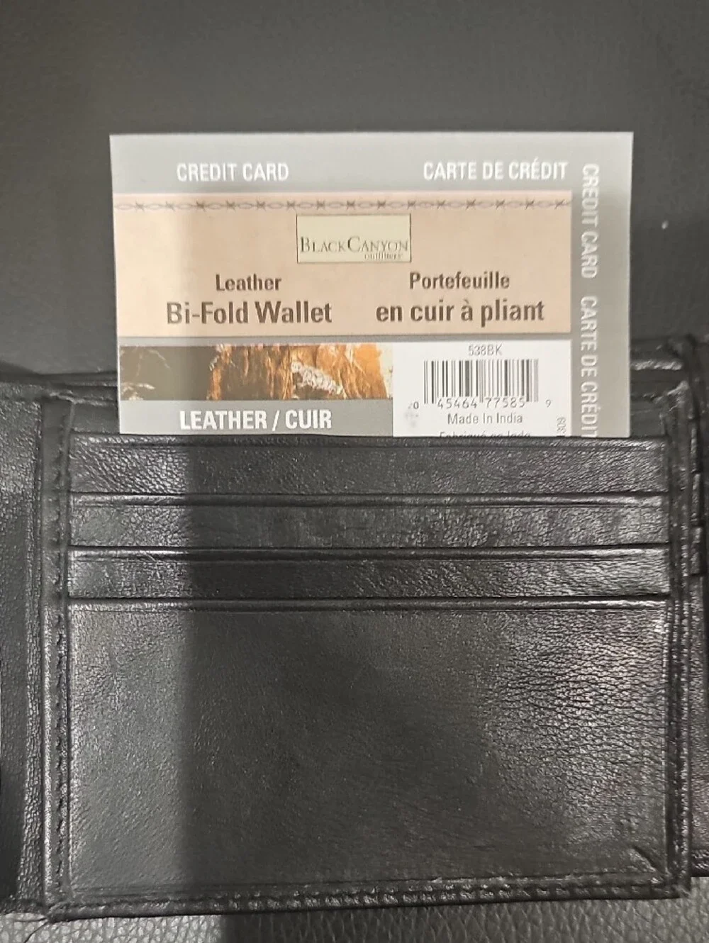 Black Leather Wallet